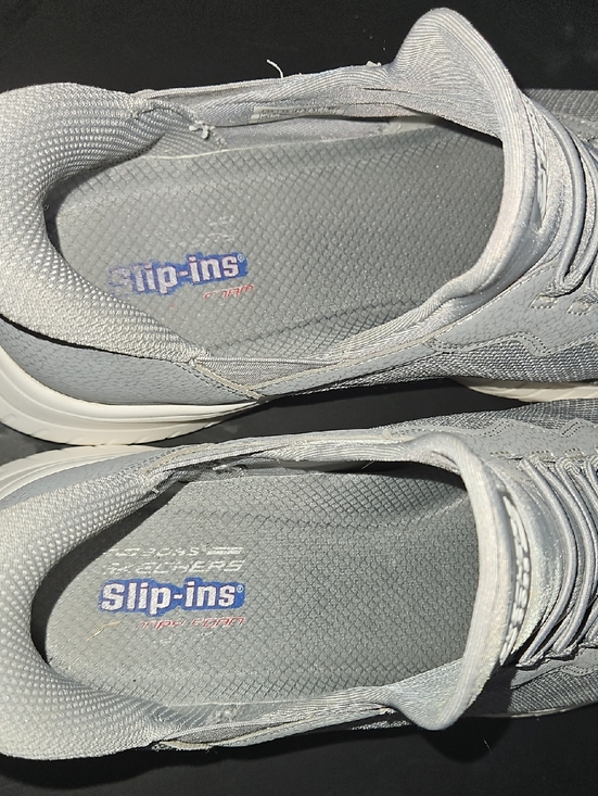 Skechers GOwalk Slip-On Sneakers in Light Gray Size 13 main image 8